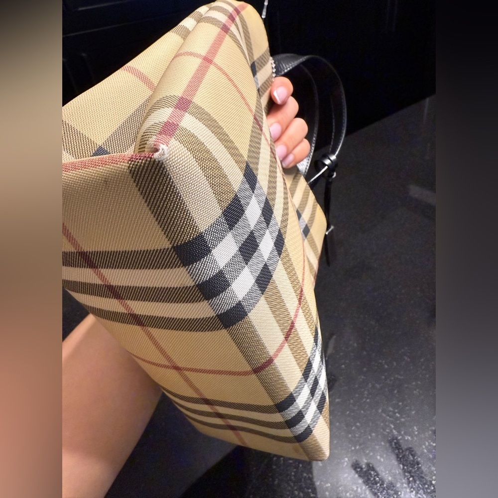 BURBERRY Nova Check Mini Tote - Picture 11 of 17